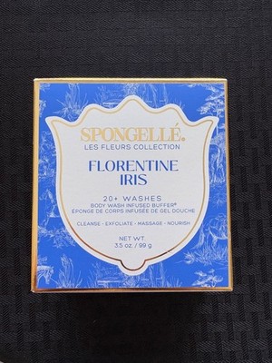 SPONGELLE BODY WASH INFUSED BUFFER - FLORENTINE IRIS  NIB/Sealed Valentines Gift