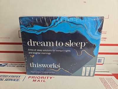 thisworks Dream to Sleep Gift Set | Trio of Sleep Solutions for Sleepless Nights