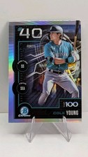 2025 Bowman Scouts Top 100 Cole Young #BTP-40 Mariners