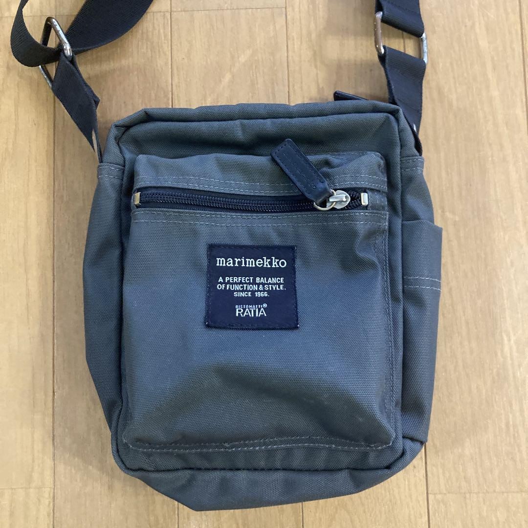 Marimekko Shoulder Bag CASH&CARRY Gray Very Active