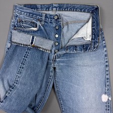 Vintage Levis 501 Jeans Mens 30x30 Blue Selvedge 1980 Made US Button Fly Pants