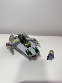 LEGO Star Wars: Rebels A-Wing From Set #75150 (2016) W/ Rebel Pilot Minifigure