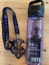 Ghost Yeti Water bottle and VIP Skeletour Lanyard. Brand new w/ scratches