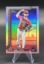 2025 Topps Series 2 Zac Gallen #448 Rainbow Foilboard AZ Diamondbacks Free Agent