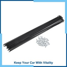 36 Set 14G Bicycle Spokes 295mm Bike Wheel Spokes Carbon Steel
