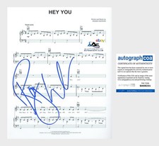 ROGER WATERS AUTOGRAPH SIGNED SHEET MUSIC 8X10 PHOTO PINK FLOYD HEY YOU ACOA