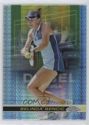 2024 Topps Chrome Prism Refractor Belinda Bencic #137 3hd