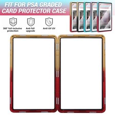 Graded Card Aluminum Slab Guard Box Bumper Metal Protector Case For PSA CGC