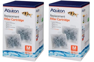 (2) Filter cartridges. Medium 12pks. 24 Cartridges Total