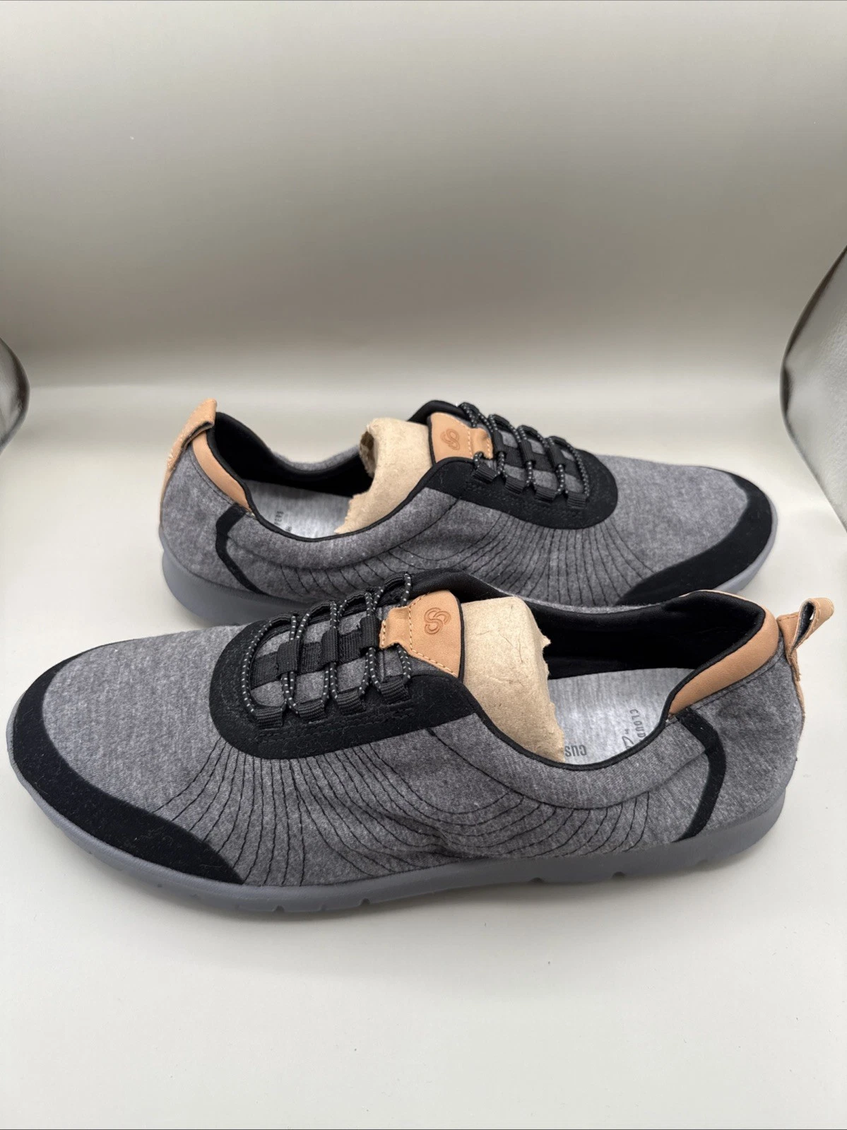 Clarks Cloudsteppers Scarpe Uomo 11.5N Ammortizzato Morbido 26165370 (B2)