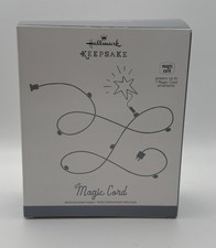 2013 Hallmark Keepsakes Magic Cord Christmas Xmas Ornament AC Adapter Light Up