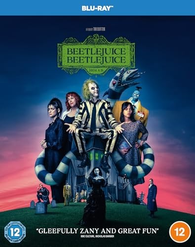 Beetlejuice Beetlejuice (2024) disc cover
