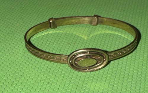 RARE Antique Infant/Baby Jewelry Bracelet, Adjustable, Engraveable￼