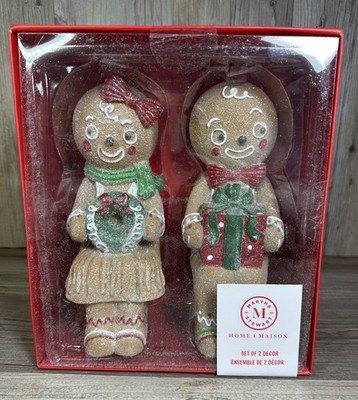 Martha Stewart Gingerbread Sitters Set Of 2