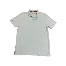 Original Penguin Light Blue Short Sleeve Polo Shirt Mens Size Medium