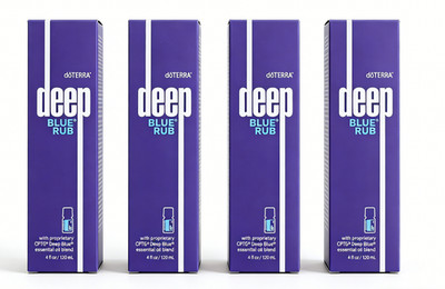 4Pack Deep Blue Rub Cream Doterra - 4 oz - Brand-New, Sealed EXP:2027