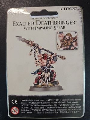 Exalted Deathbringer Age Of Sigmar With Impaling Spear