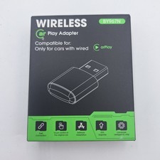 Wireless Car Play Adapter for Cars with wired CarPlay BY967N