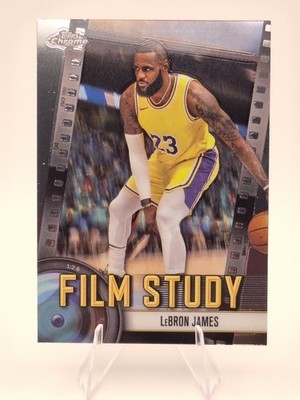 2025-26 Topps Chrome Basketball Film Study #FS-6 LeBron James