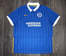 MEN’S BRIGHTON AND HOVE ALBION 2020/2021 HOME SHIRT JERSEY NIKE ADULT SIZE XXL