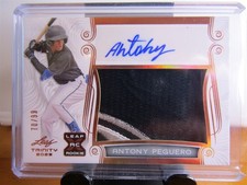 2023 Leaf Trinity Patch Antony Peguero Auto 70/99 (B84) Marlins