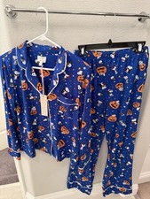 Sleep Social Snoopy Halloween PJ Set Womens Size Small Brand New With Tags