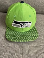 Seattle Seahawks New Era 9Fifty Snapback Hat Cap Youth EUC