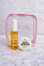 Sol de Janeiro Bum Bum Cream & Cheirosa 62 Spray Travel Set with Pink Bag