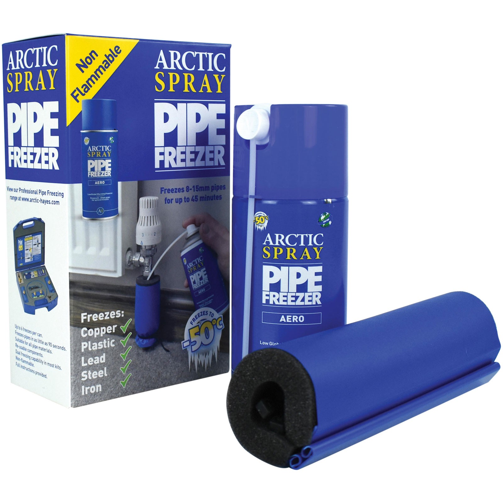 Arctic Hayes ZE Spray Pipe Freezer Aero Small Kit