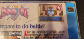 SHINING FORCE CD SEGA CD CIB COMPLETE IN BOX W/REGISTRATION CARD AND FOAM INSERT