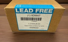 Watts 5DMA7 1” Water Pressure Reducing Valve BR FNPT Union x Strainer 50 Set PSI