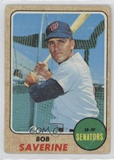 1968 Topps Bob Saverine #149 un2