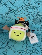 Jellycat Amuseable Sports Tennis Bag Charm Keyring Brand New+With Dust Bag