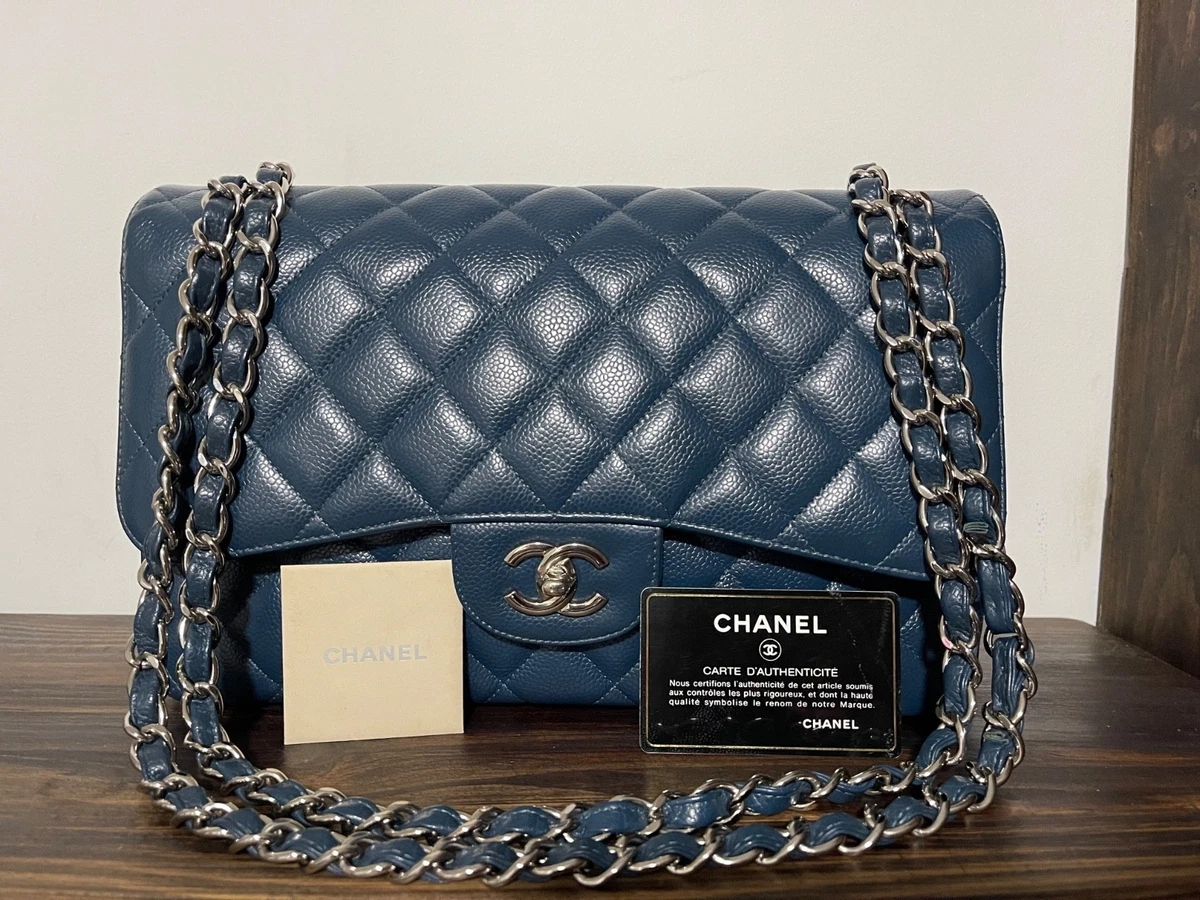 CHANEL Shoulder Bag Blue Bags & Handbags for Women for sale | eBay