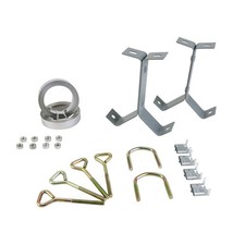 Y-Type Antenna Chimney Mount Kit with 18  Steel Straps  Hardware