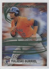 2017 Topps Chrome Freshman Flash Green Refractor 83/99 Yuli Gurriel Yulieski 4at