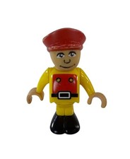 Brio 33542 Train Lights  Sound Fire Engine Conductor Person Firefighter