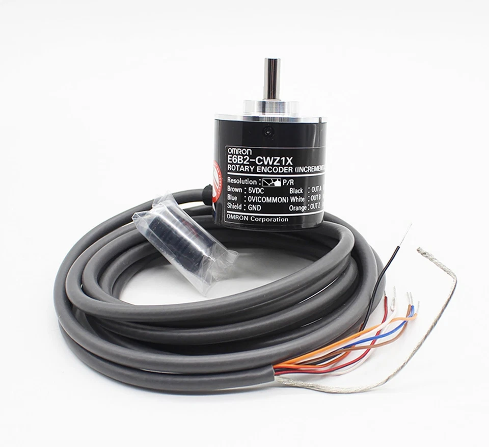 1x Codificador Rotativo Incremental OMRON 2500P 2500P 2500p/r E6B2-CWZ1X Sinal Diferencial - Imagem 3 de 4
