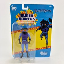 MCFARLANE DC SUPER POWERS CROWD FUND FUNDED BLACK MANTA FIGURE CREASED CARD NEW