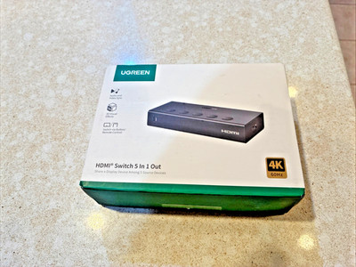 UGREEN HDMI Switch 5 in 1 Out CM568 PN: 90512