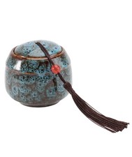 1pc Pet Ashes Storage Pot Practical Pet Ashes Box Ceramics Storage pot