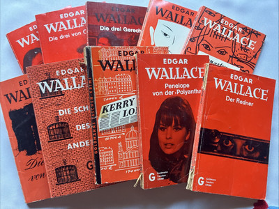 Taschenbuch / Taschenbücher von Edgar WALLACE Goldmann TB verschiedene Titel