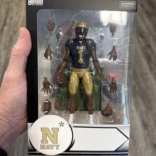 Collegiate Legends NCAA Action Figures - Navy  - New in Box !!