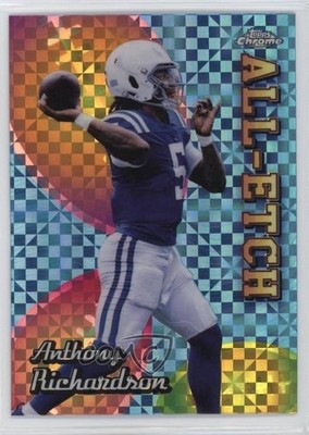 2024 Topps Chrome All-Etch X-Fractor Anthony Richardson #CAE-AR 06ui