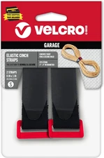 | Garage Organization | Elastic Cinch Straps with Buckle, 8In | Adjustable & Str