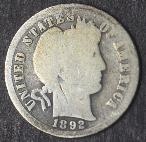 1892-O Barber Silver Dime 10C [COINGIANTS]