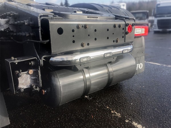 Fahrwerk Lichtleiste + LED FüR Volvo FH4 2013-2021 B Heck Poliert Back Edelstahl-image