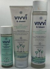 3PC Vivvi Bloom Baby Bath Set Fragrance Free READ FAST SHIP