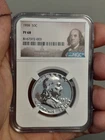 1959 Proof Franklin Silver Half Dollar NGC PF68