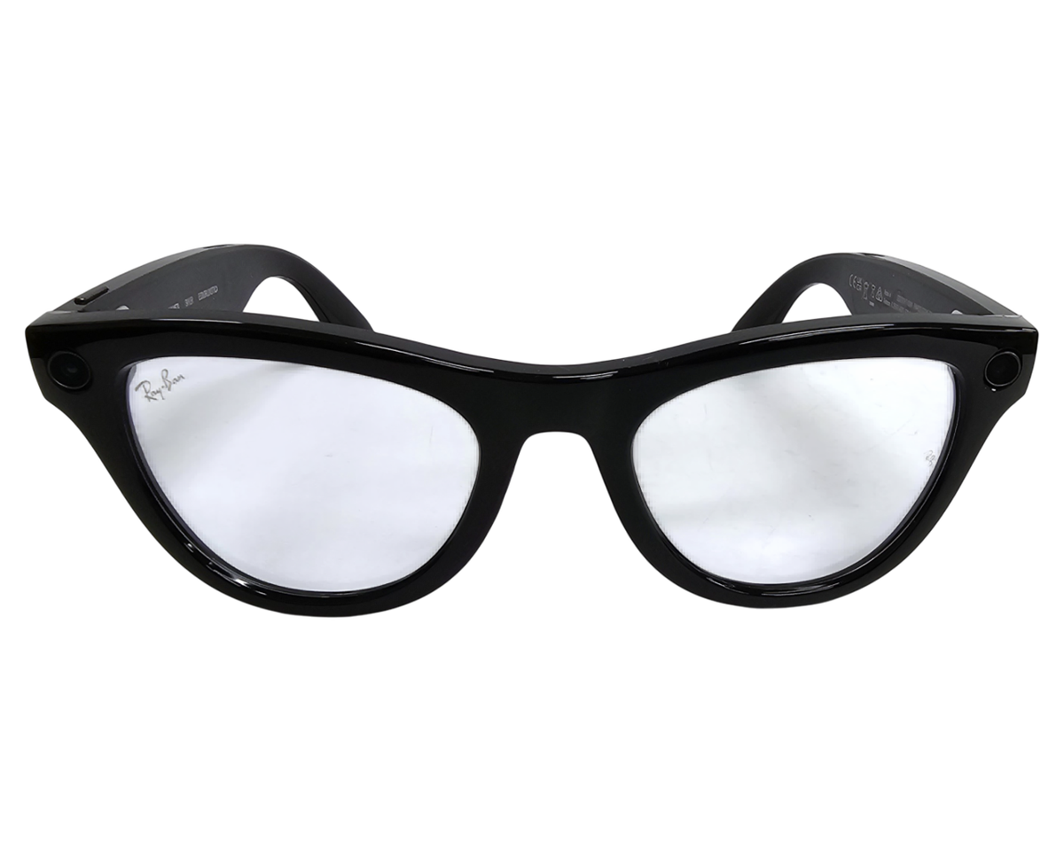 RAY-BAN Meta Skyler Shiny Black Transition AI Smart Glasses RW4010